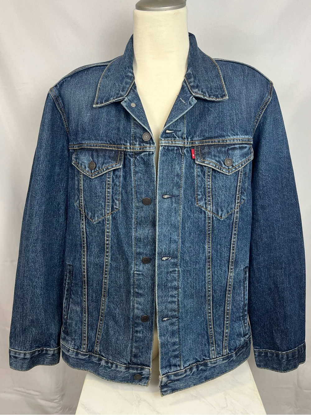Levi’s Classic Blue Denim Jacket - Casual Outerwear
